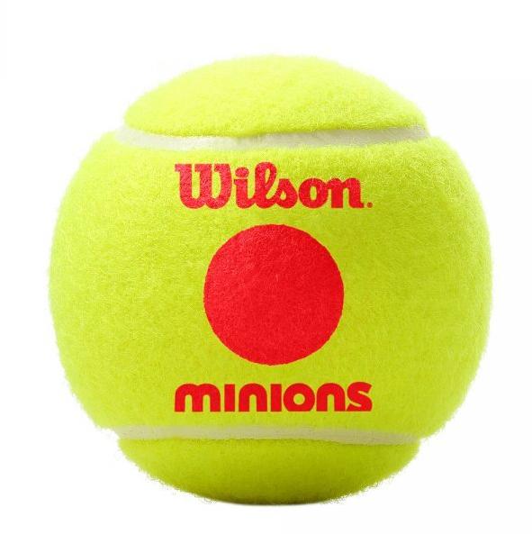 Теннисные мячи WILSON MINIONS STAGE 3 75% *72. Фото �3