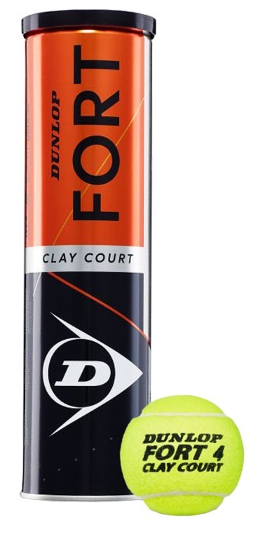 Теннисные мячи Dunlop Fort Clay Court*4