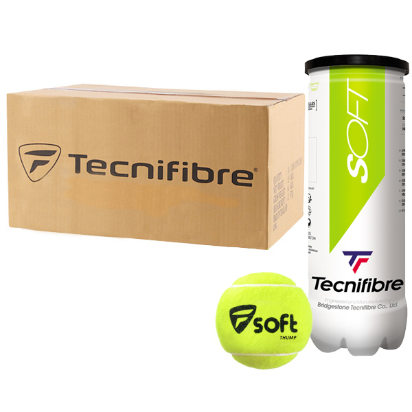 Теннисные мячи Tecnifibre Soft (25%)/Stage 1*3 72 мяча