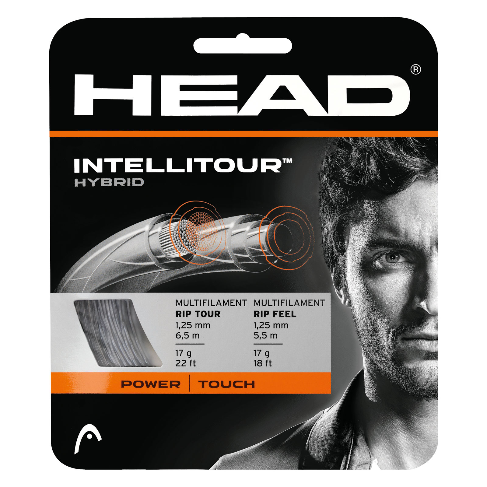 Теннисные струны Head IntelliTour 17 GR