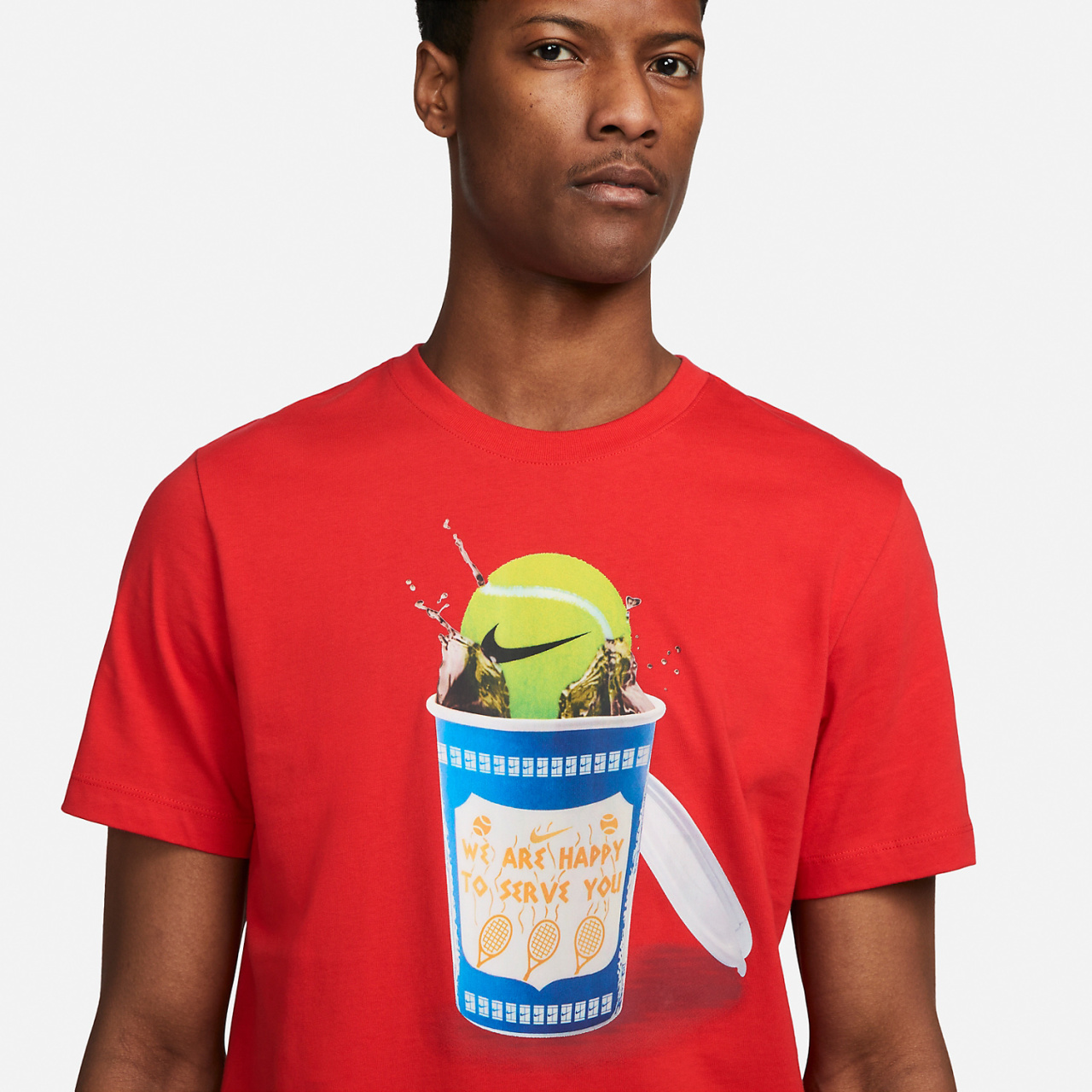 Nike heritage tennis store shirt