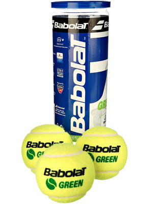 Теннисные мячи Babolat  Green 3 мяча
